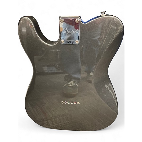 Used Squier Affinity Telecaster Deluxe Charcoal Frost Metallic Solid Body Electric Guitar