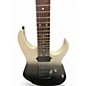 Used Ibanez RG7421 RG Series PEARL BLACK FADED WHITE Solid Body Electric Guitar