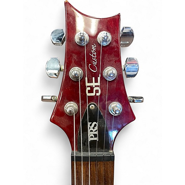 Used PRS SE Custom 22 Cherry Sunburst Solid Body Electric Guitar