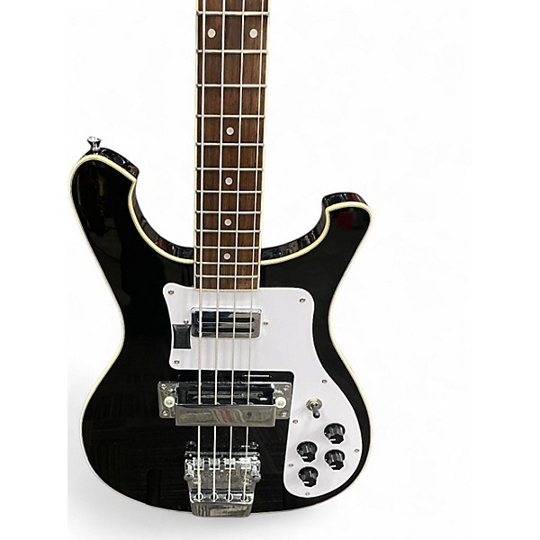 Used Harley Benton RB-414 Black Electric Bass Guitar