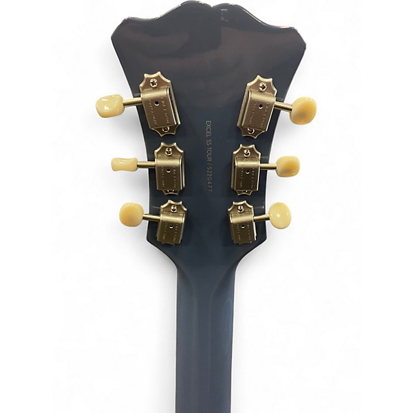 Used 2022 D'Angelico Excel SS Tour Slate Blue Hollow Body Electric Guitar
