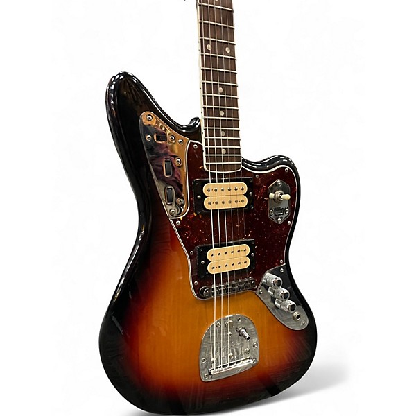 Used Fender Kurt Cobain Signature Jaguar Sunburst Solid Body Electric Guitar