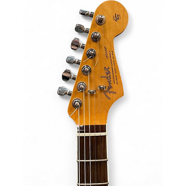 Used Fender Kurt Cobain Signature Jaguar Sunburst Solid Body Electric Guitar
