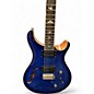 Used PRS SE Custom 22 Semi-Hollowbody Blue Hollow Body Electric Guitar