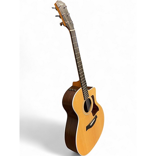 Used Taylor 214CE Natural Acoustic Electric Guitar
