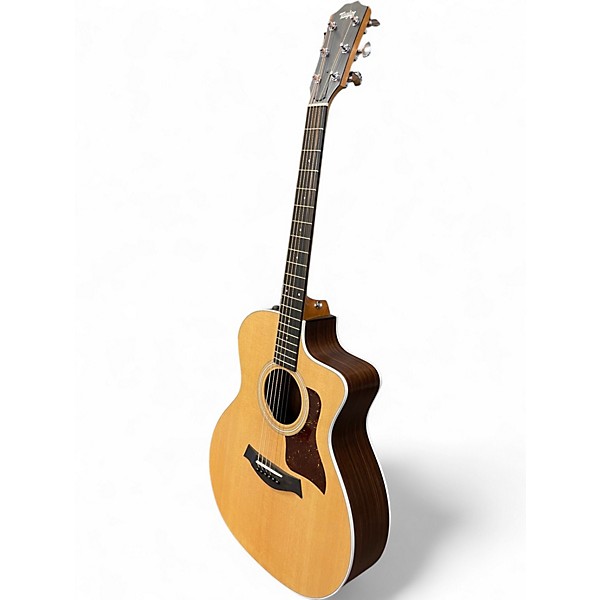 Used Taylor 214CE Natural Acoustic Electric Guitar