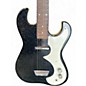 Used Silvertone 1448 black sparkle Solid Body Electric Guitar