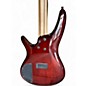 Used Ibanez sr370ef Brown Sunburst Electric Bass Guitar
