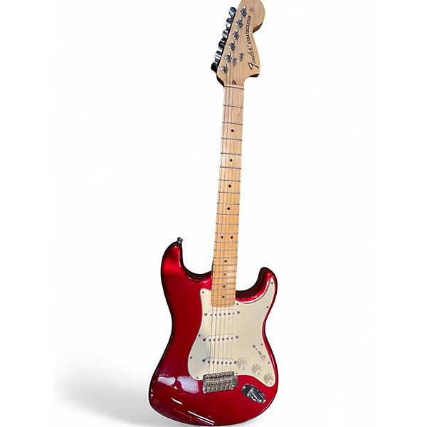 Used Fender American Special Stratocaster Candy Apple Red Solid Body Electric Guitar