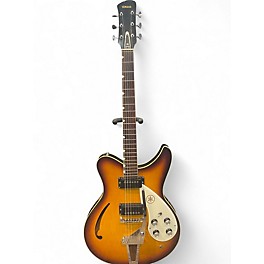 Vintage 1960s Yamaha SA-15 D Sunburst Hollow Body Electric Guitar