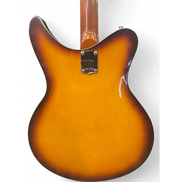 Vintage 1960s Yamaha SA-15 D Sunburst Hollow Body Electric Guitar
