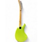 Used Eastwood SG2C Flying Banana Mint Green Hollow Body Electric Guitar