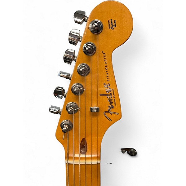 Used Fender American Professional II Stratocaster Miami Blue Solid Body Electric Guitar