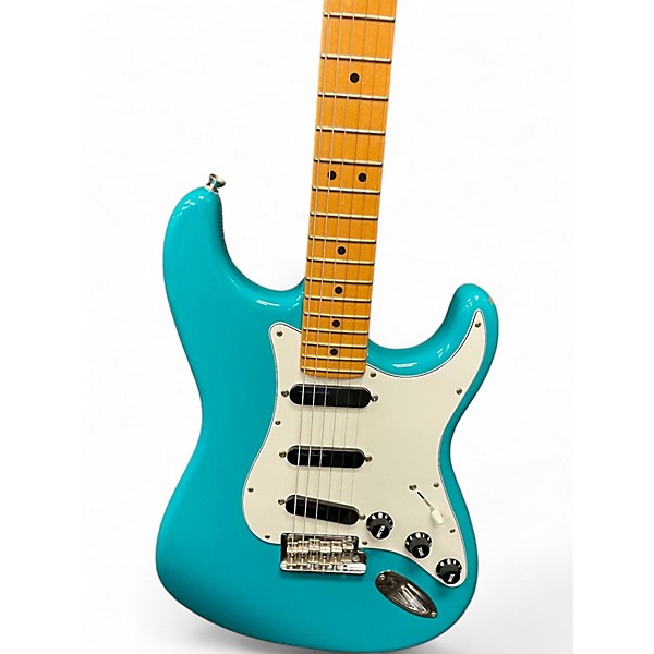 Used Fender American Professional II Stratocaster Miami Blue Solid Body Electric Guitar