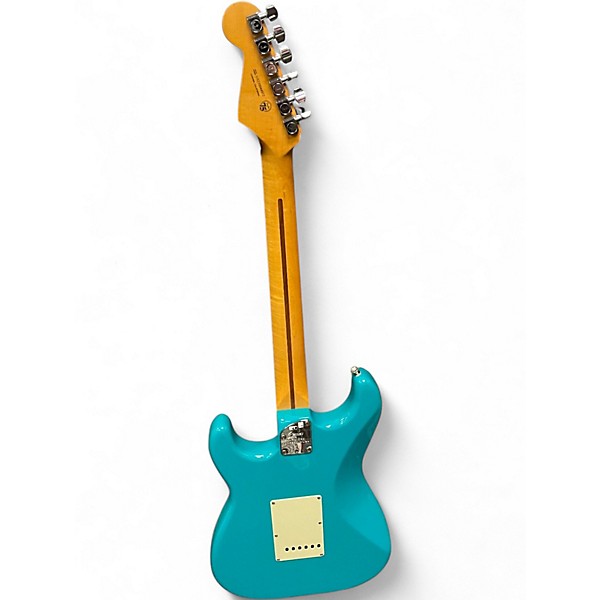 Used Fender American Professional II Stratocaster Miami Blue Solid Body Electric Guitar