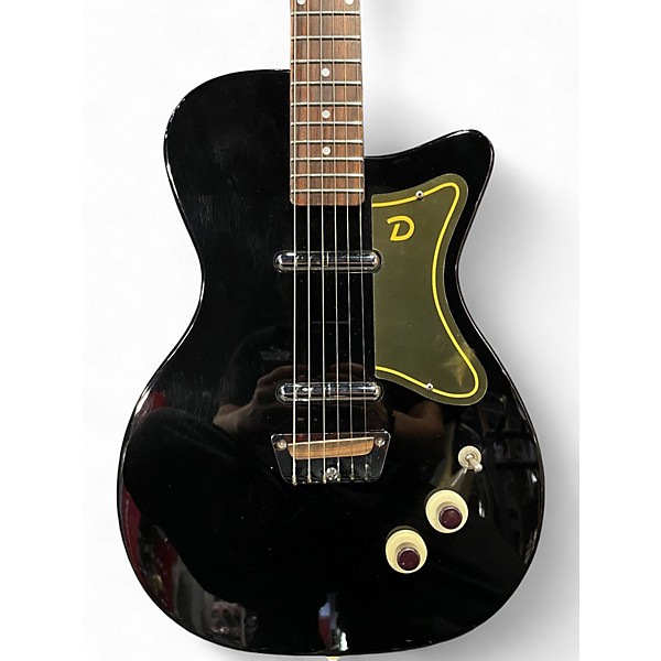 Used Danelectro 56 U-2 Black Solid Body Electric Guitar