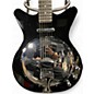 Used Danelectro '59 Resonator Black Acoustic Electric Guitar