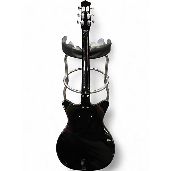 Used Danelectro '59 Resonator Black Acoustic Electric Guitar
