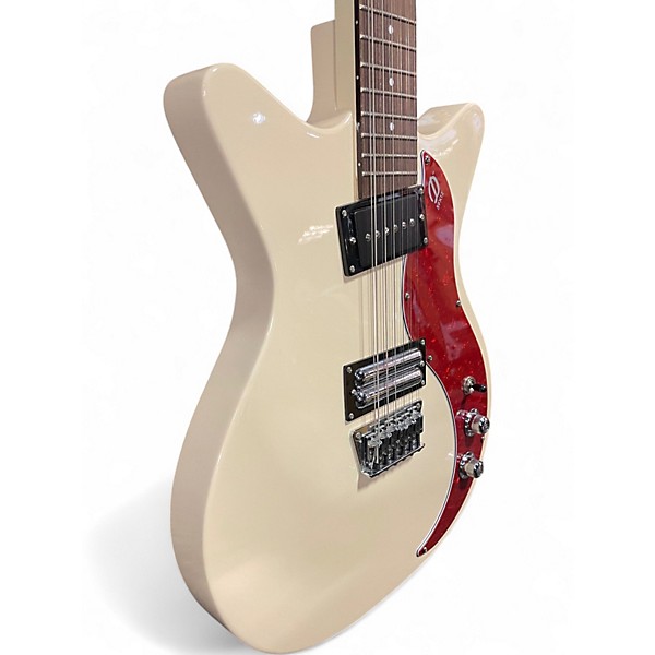 Used Danelectro 59X12 Cream Solid Body Electric Guitar