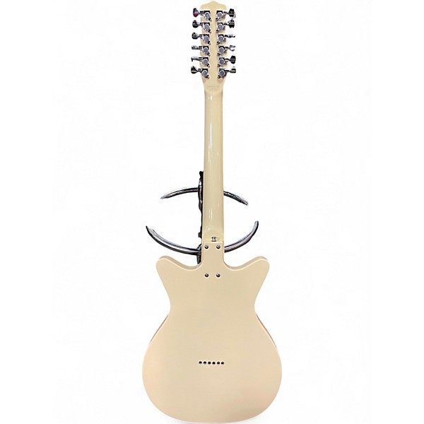 Used Danelectro 59X12 Cream Solid Body Electric Guitar