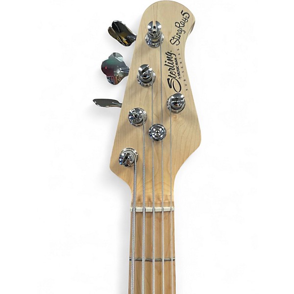 Used Sterling by Music Man SUB SERIES STINGRAY 5 BLUE Electric Bass Guitar