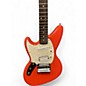 Used Fender Jagstang Left Handed Fiesta Red Electric Guitar