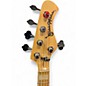 Used Bassmods EF5 ZEBRA WOOD Electric Bass Guitar