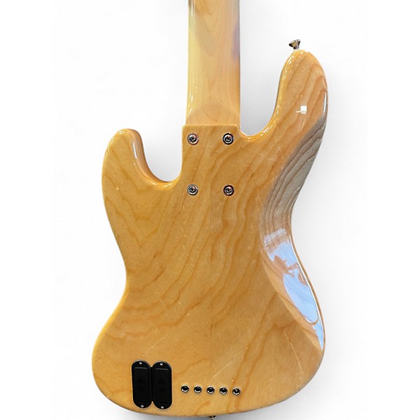 Used Bassmods EF5 ZEBRA WOOD Electric Bass Guitar