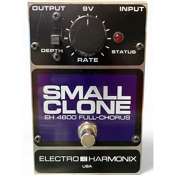 Used Electro-Harmonix Small Clone Analog Chorus Effect Pedal