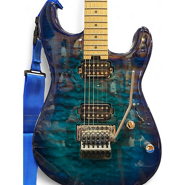 Used Charvel Pro Mod San Dimas HH HT CHLORINE BURST Solid Body Electric Guitar