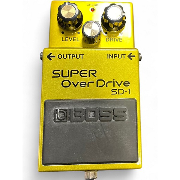 Used BOSS SD1 Super Overdrive Effect Pedal