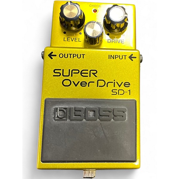 Used BOSS SD1 Super Overdrive Effect Pedal