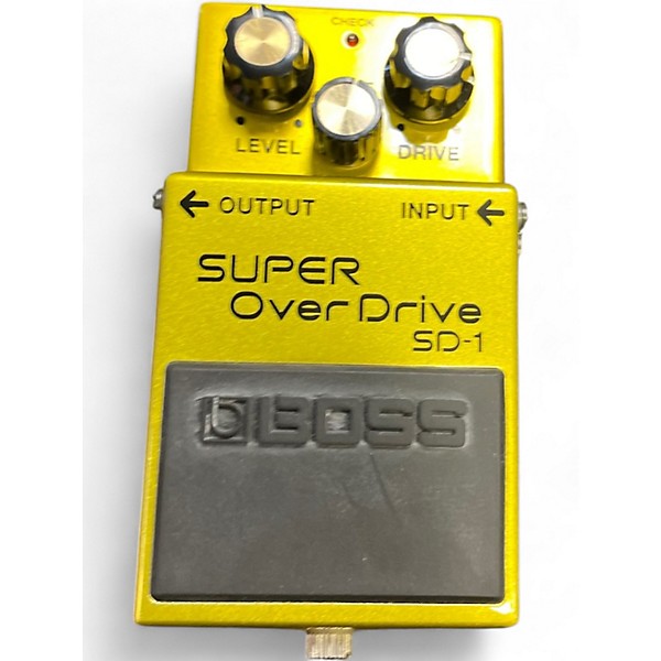Used BOSS SD1 Super Overdrive Effect Pedal