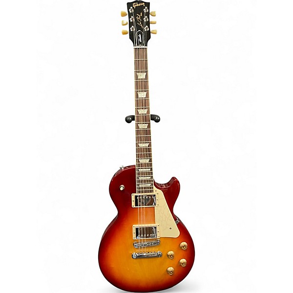 Used 2024 Gibson Les Paul Studio Heritage Cherry Sunburst Solid Body Electric Guitar