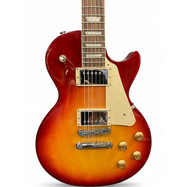 Used 2024 Gibson Les Paul Studio Heritage Cherry Sunburst Solid Body Electric Guitar