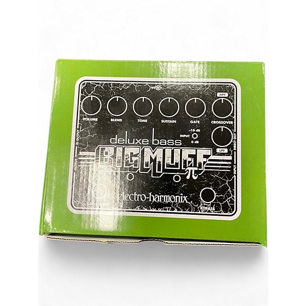 Used Electro-Harmonix Deluxe Bass Big Muff Distortion Bass Effect Pedal