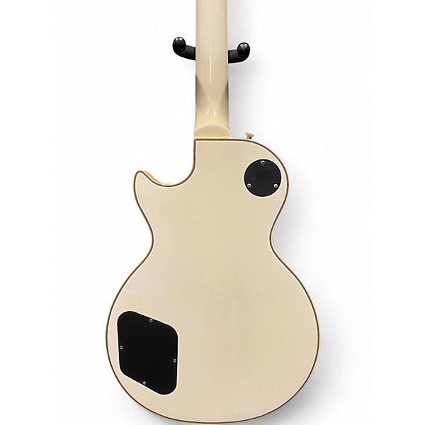 Used Epiphone Les Paul Custom White Solid Body Electric Guitar