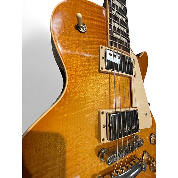 Used 2017 Gibson Les Paul Traditional Honey Burst Solid Body Electric Guitar