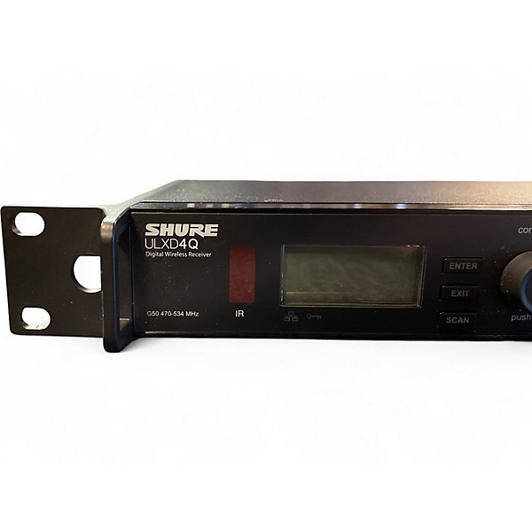 Used Shure ULXD4Q Four-Channel Digital Wireless Receiver Wireless System