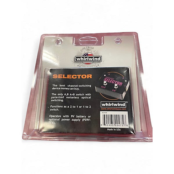 Used Whirlwind Selector AB Box Pedal