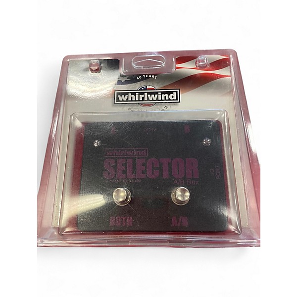 Used Whirlwind Selector AB Box Pedal