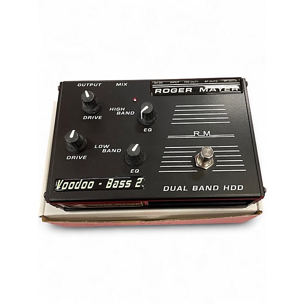 Used Roger Mayer Voodoo Bass 2 Bass Effect Pedal