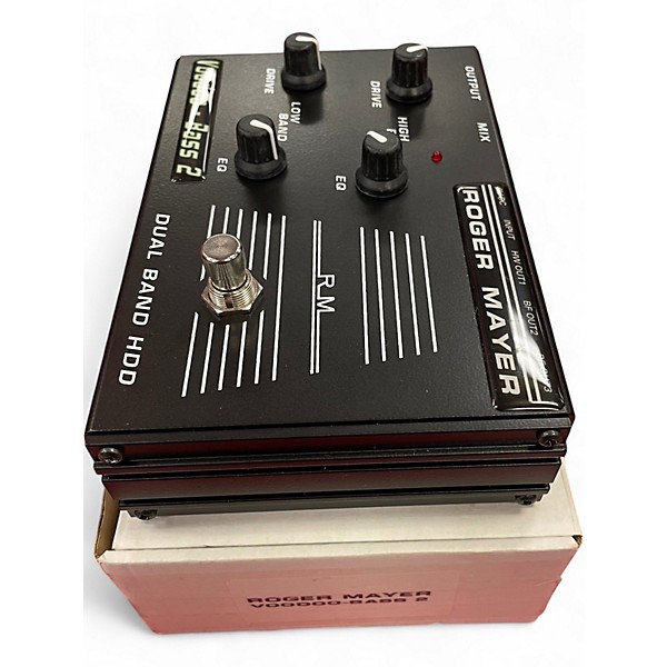 Used Roger Mayer Voodoo Bass 2 Bass Effect Pedal
