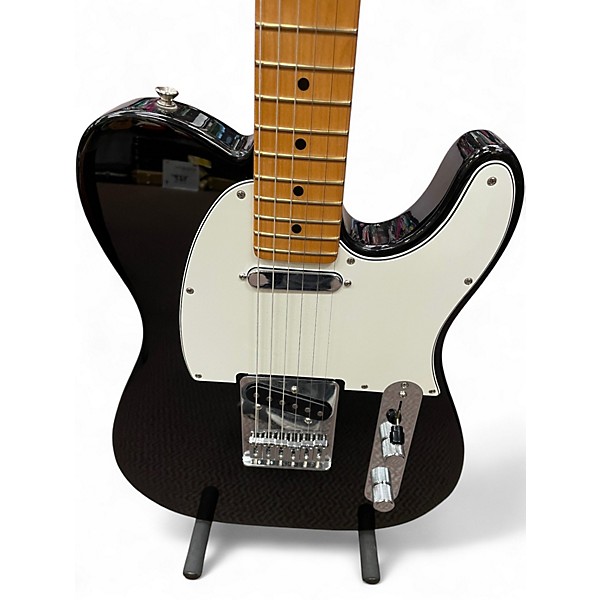 Used Fender Player II Telecaster Black Solid Body Electric Guitar