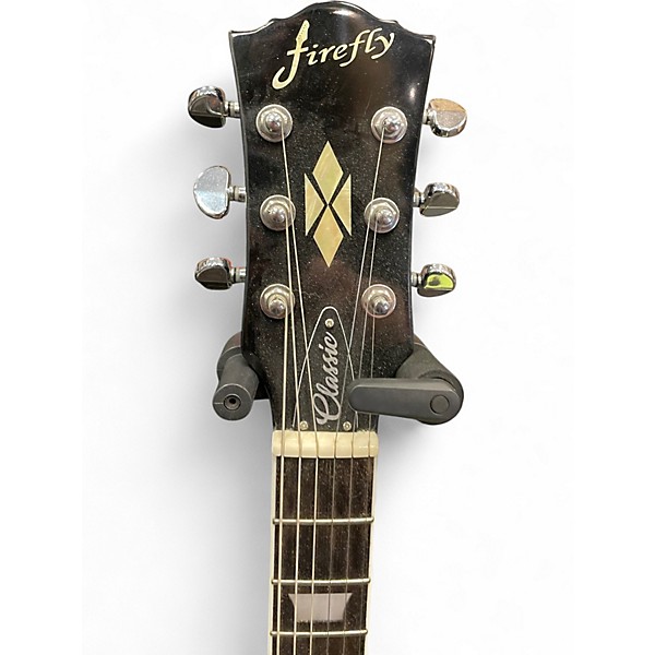 Used Firefly Classic Blue Solid Body Electric Guitar