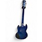 Used Firefly Classic Blue Solid Body Electric Guitar