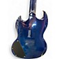 Used Firefly Classic Blue Solid Body Electric Guitar