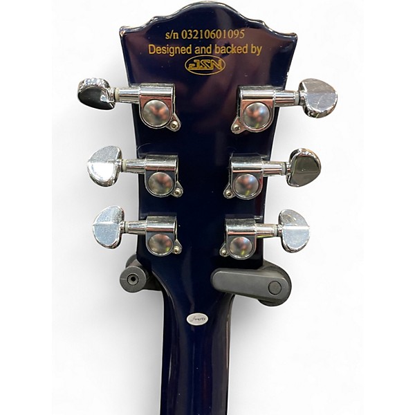 Used Firefly Classic Blue Solid Body Electric Guitar