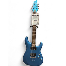 Used Schecter Guitar Research C6 DELUXE BLUE Solid Body Electric Guitar