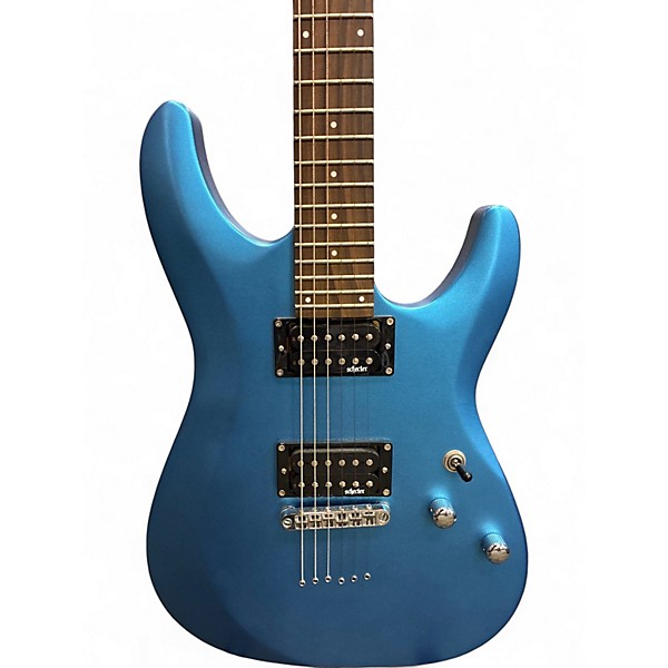 Used Schecter Guitar Research C6 DELUXE BLUE Solid Body Electric Guitar